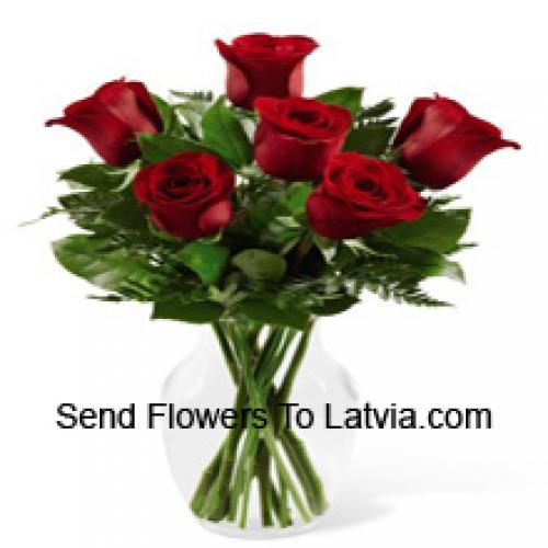 Cute 7 Red Roses