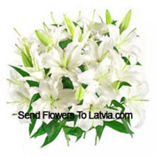 White Lilies with Fillers