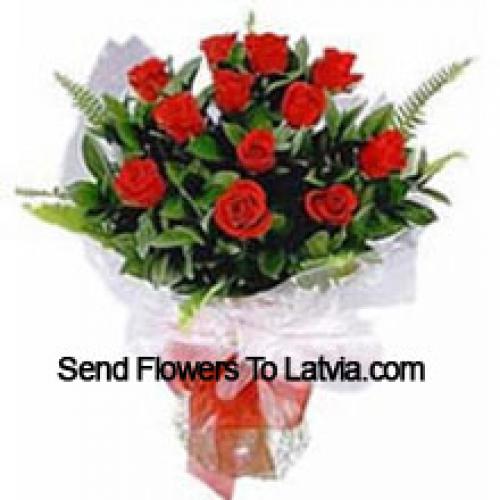 11 Radiant Red Roses