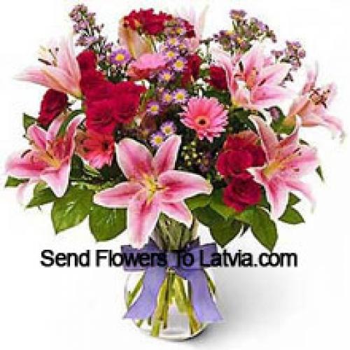 Cute and Romantic Mixed Flowers