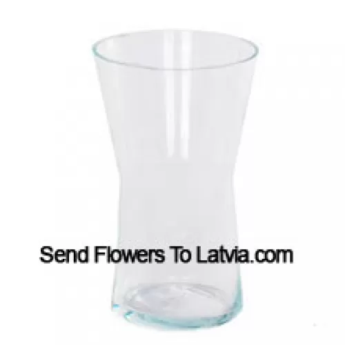 Vază din sticlă (ideală pentru 12 până la 24 tulpini)