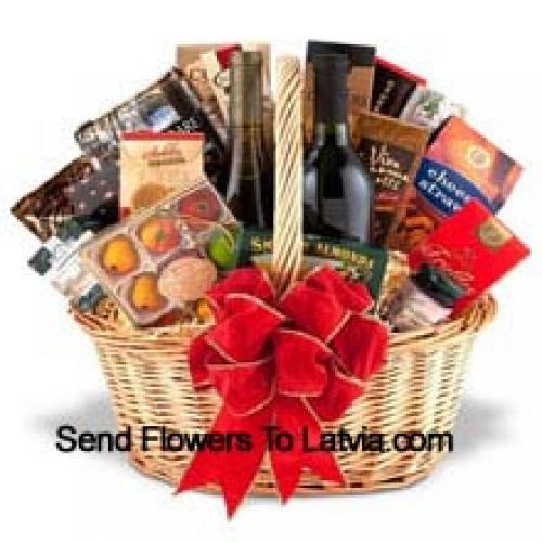 Lovely Gourmet and Wine Hamper